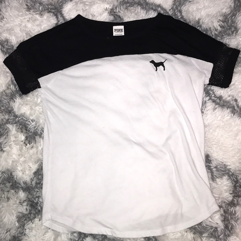 Black and White Love Pink Shirt